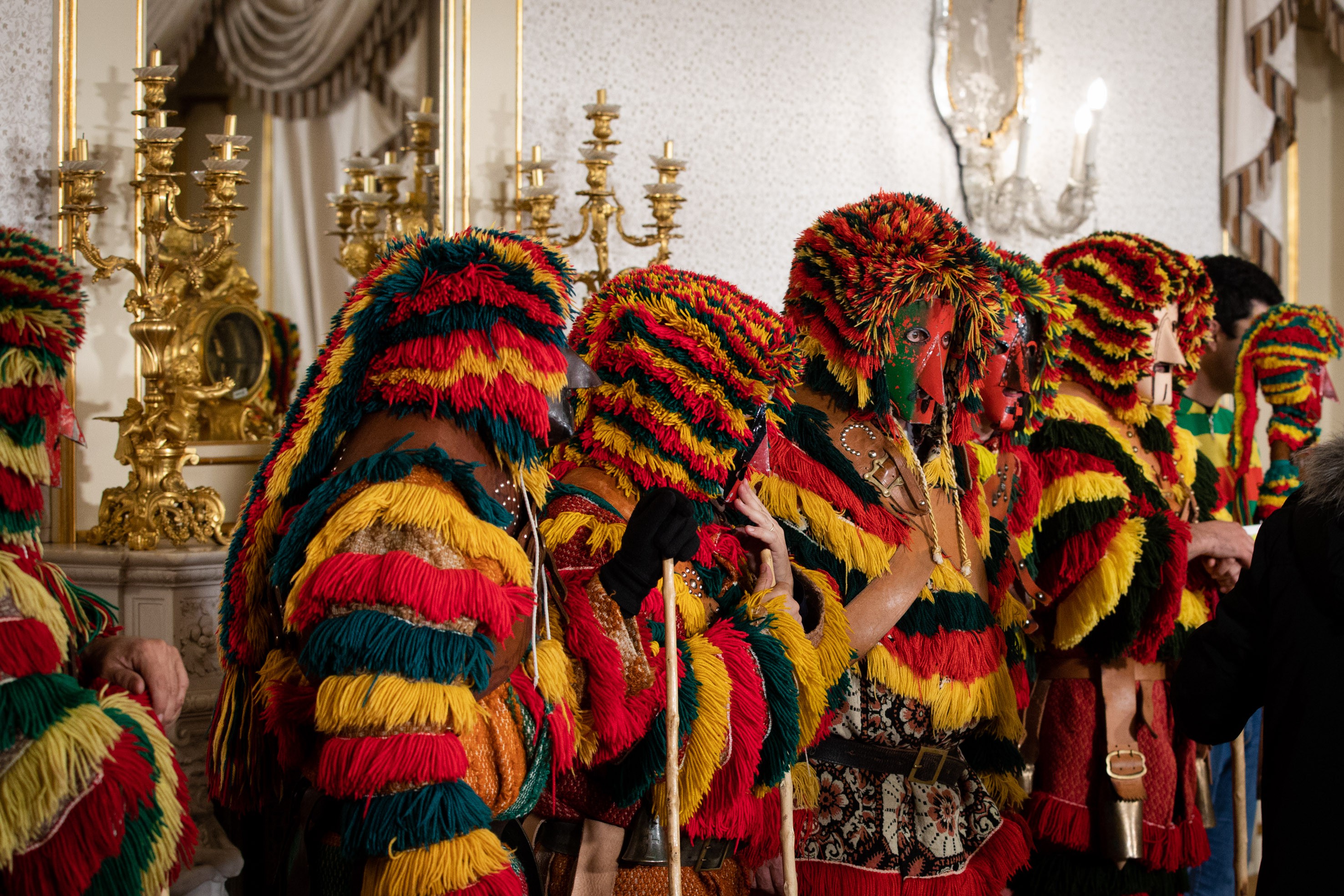  Caretos no Palácio de Belém