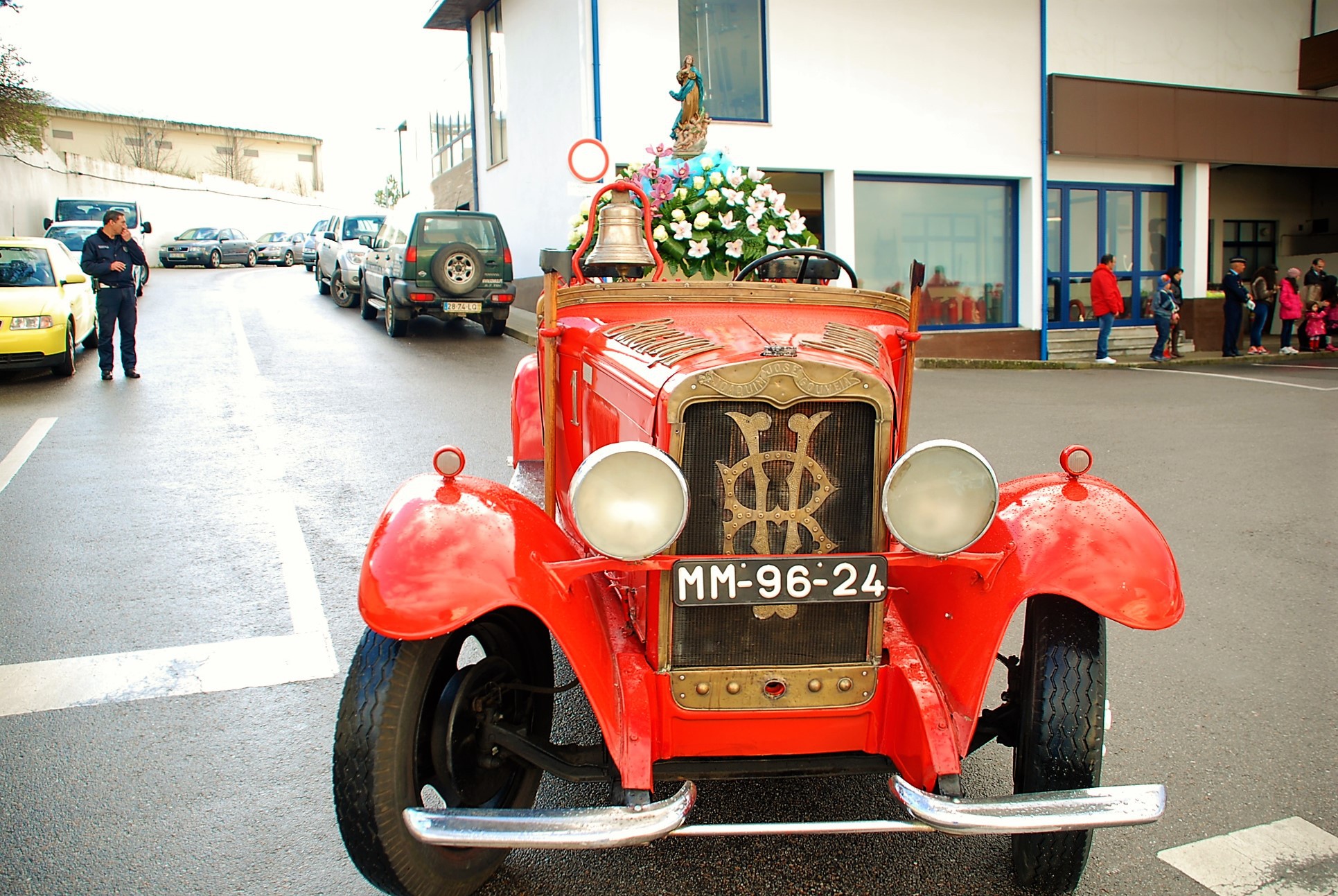  Bombeiros em dia de festa