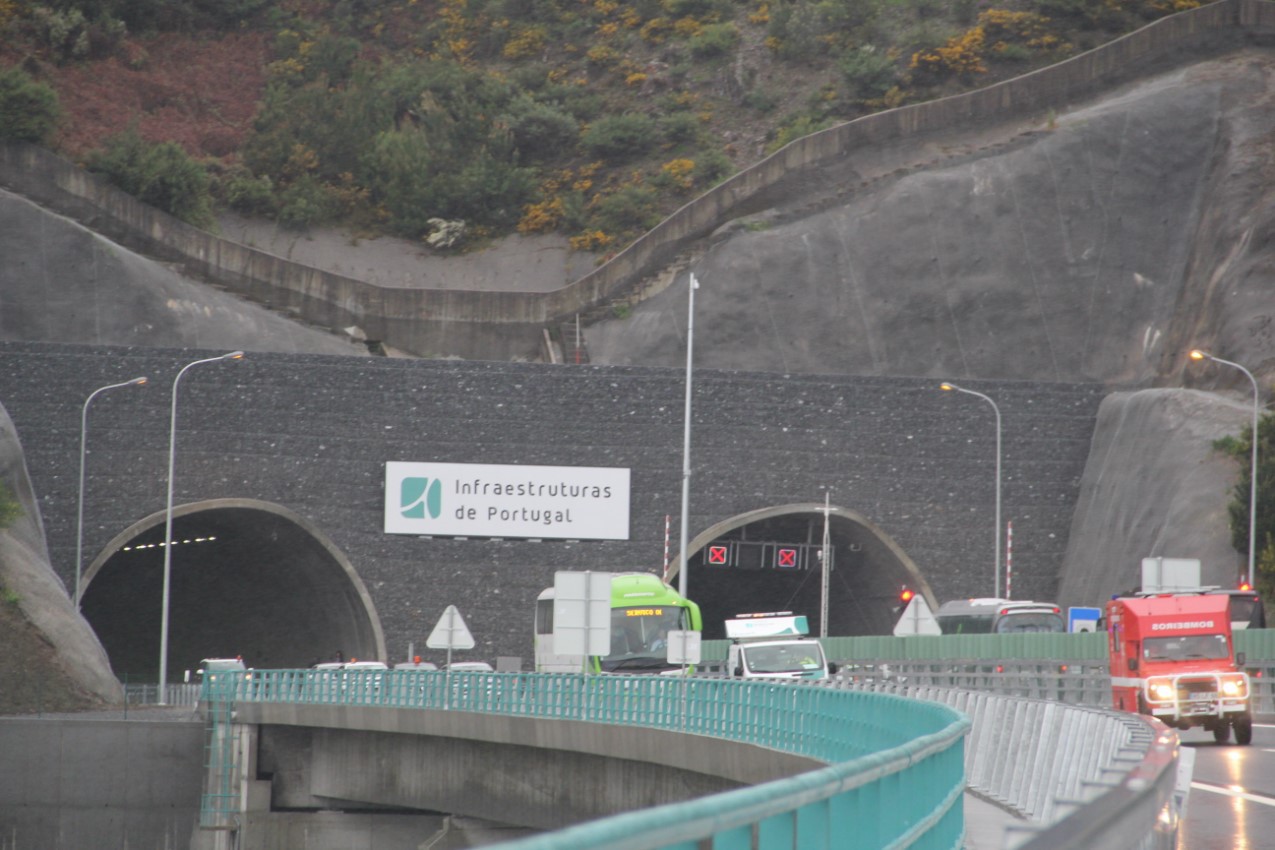  Aberto o Túnel do Marão