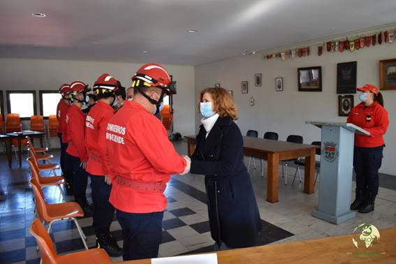 Apresentação da segunda EIP dos Bombeiros Voluntários de Provesende