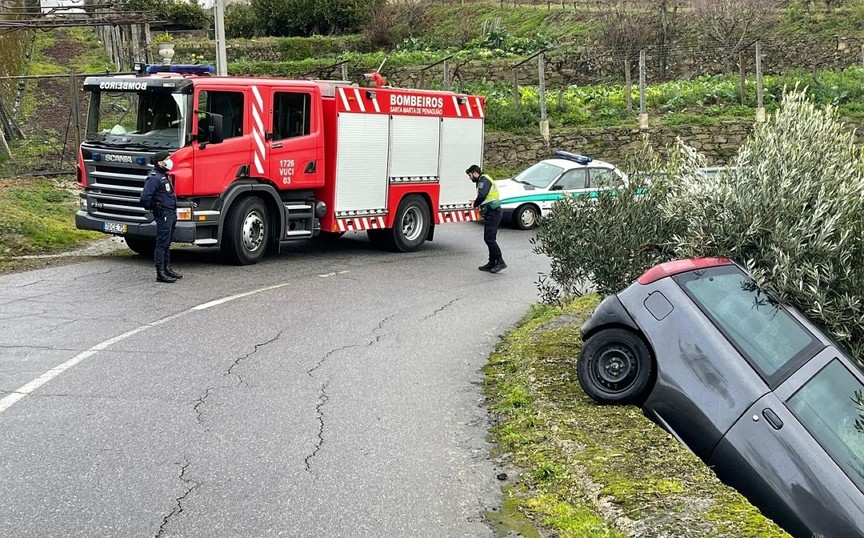 Despiste causa um ferido em Sanhoane