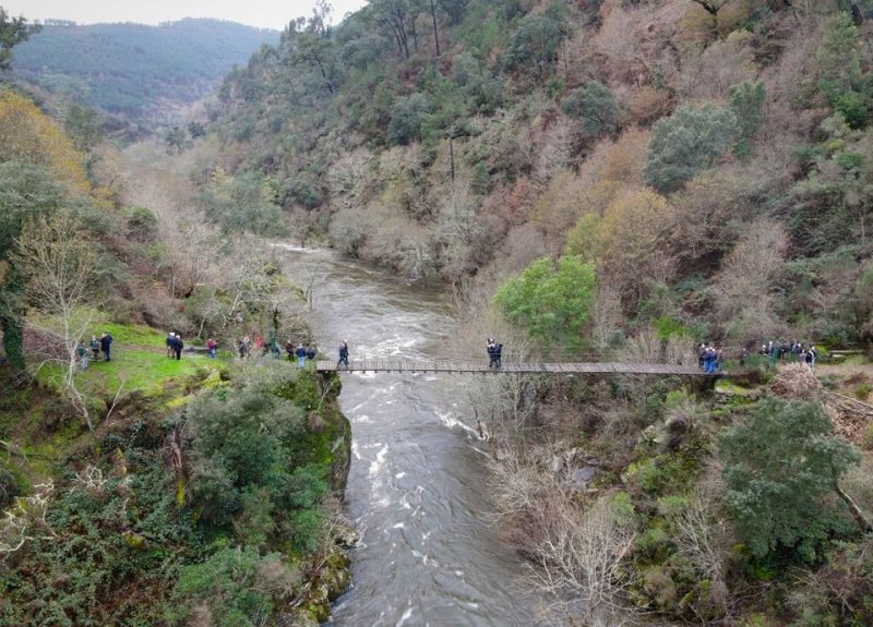 Populações exigem reposição de ponte que une Veral e Monteiros no Tâmega