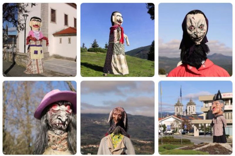 Desfile das carranhosas é tradição em Ribeira de Pena e atrai curiosos