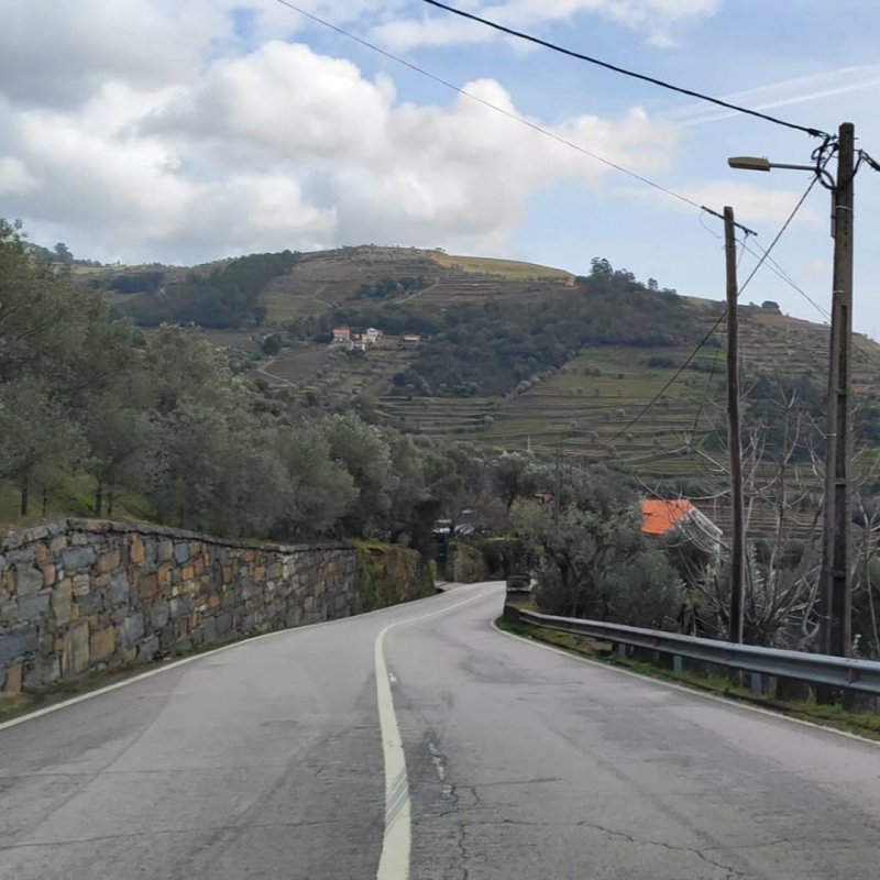 Arrancaram obras na Estrada Nacional 108 em Mesão Frio que vão custar 1,7 ME