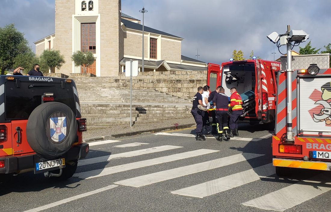 Atropelamento com fuga numa passadeira em Bragança provoca um ferido