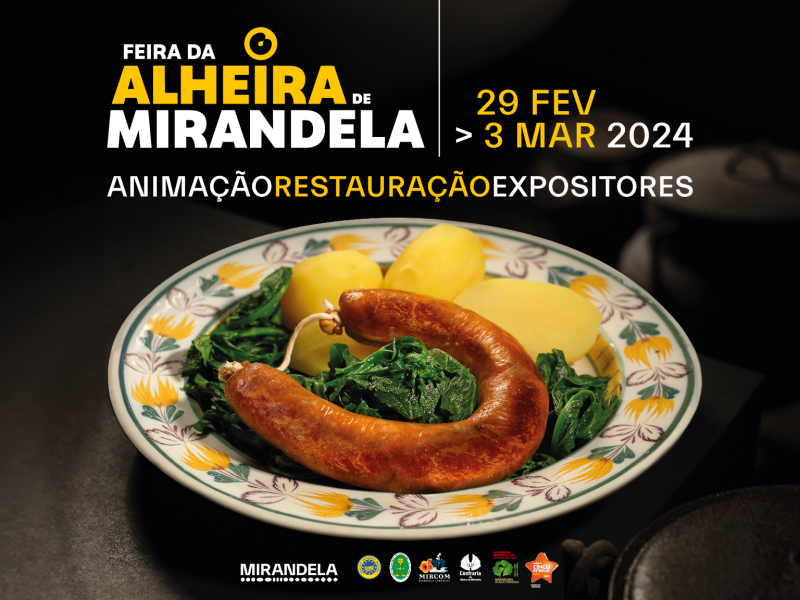 Feira da Alheira de Mirandela vai ter mais um dia dedicado à caça