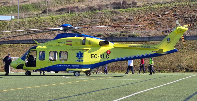 Helicóptero do INEM já pode aterrar no heliporto do Hospital de Bragança