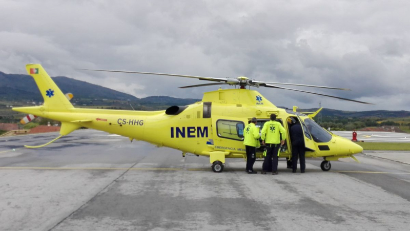 Doença de piloto impede helicóptero do INEM sediado em Viseu de operar hoje à noite