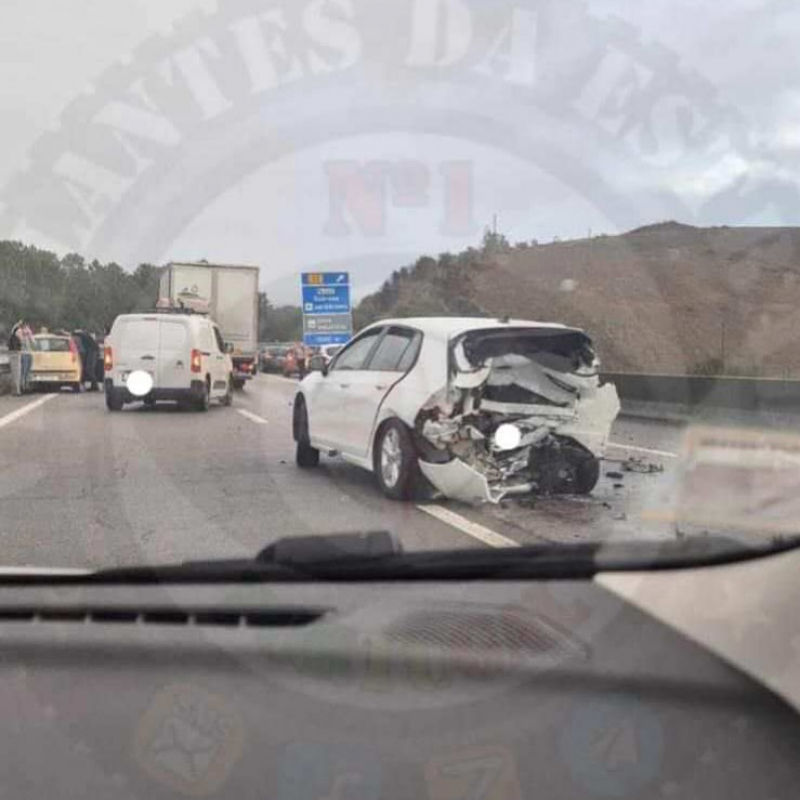 Dois mortos em acidente na Autoestrada 24 perto de Vila Real