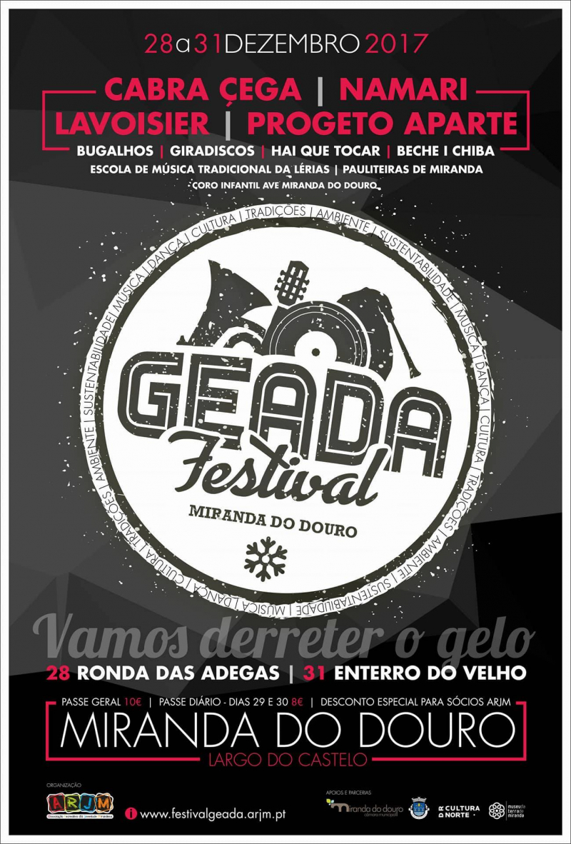 Festival Geada regressa a Miranda do Douro no sábado