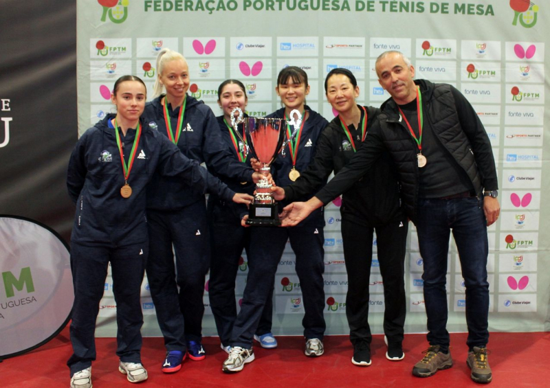 CTM Mirandela bate Sporting e soma 28.ª Taça de Portugal feminina de ténis de mesa