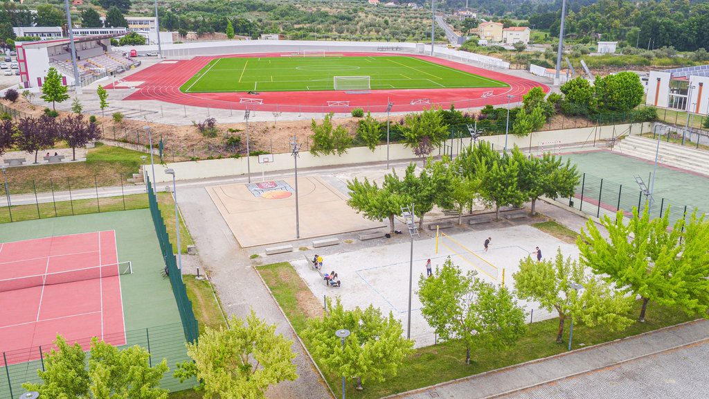 Campo de vólei de praia disponível no Complexo Desportivo de Valpaços