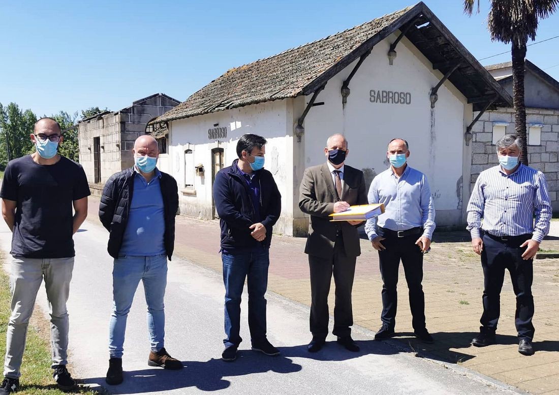 Antigo apeadeiro transformado em albergue em Vila Pouca de Aguiar