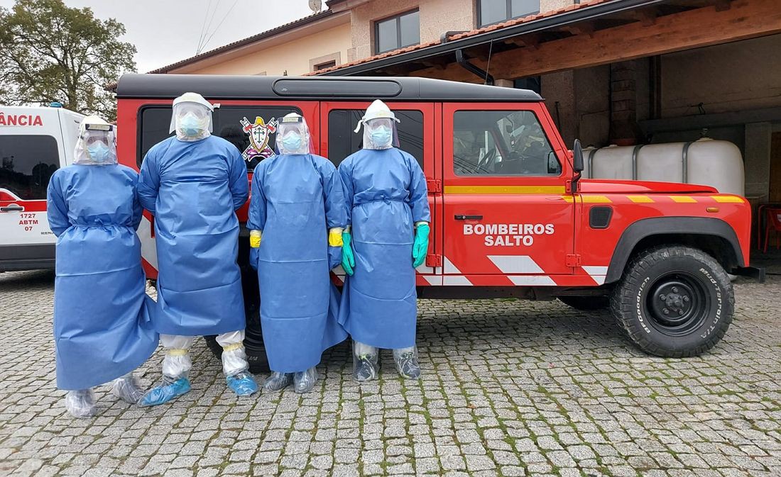 Em Montalegre rastreio a bombeiros de Salto deteta dois casos positivos