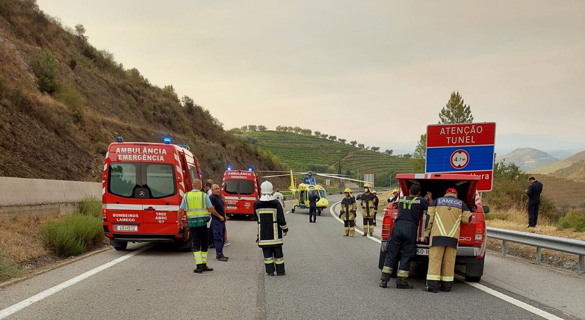 Despiste de ligeiro que provocou um morto e um ferido grave