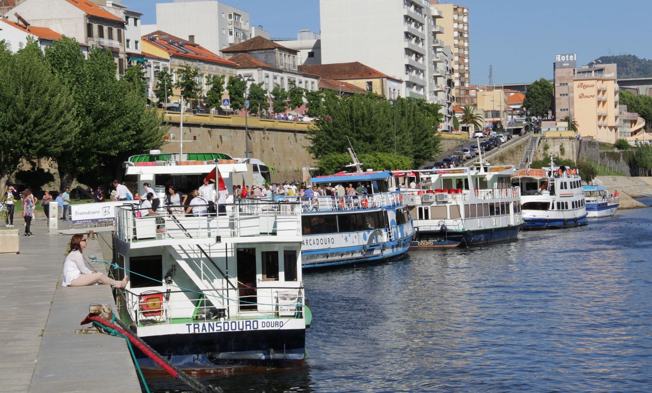 Cruzeiros turísticos param no Douro