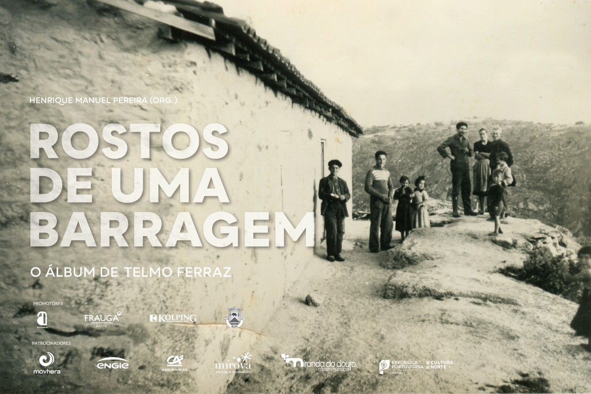 Construção da Barragem de Picote exposta em livro com fotos da época