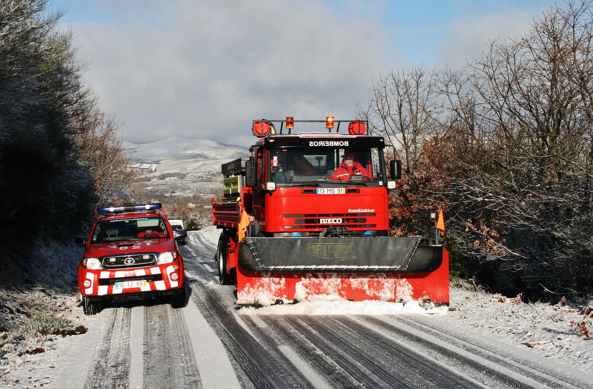 Escolas em Montalegre fechadas devido à neve