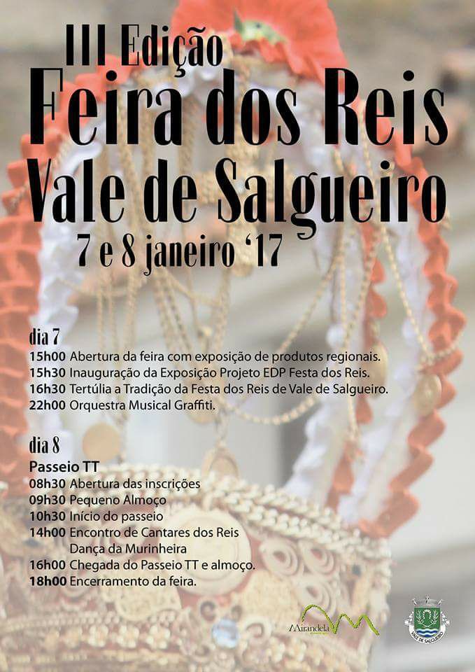 Festa dos Reis é em Vale de Salgueiro