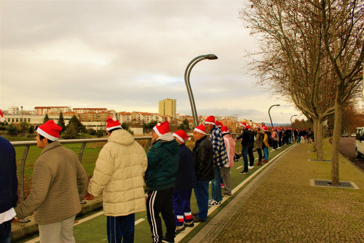 Abraço de Natal ao Politécnico de Bragança