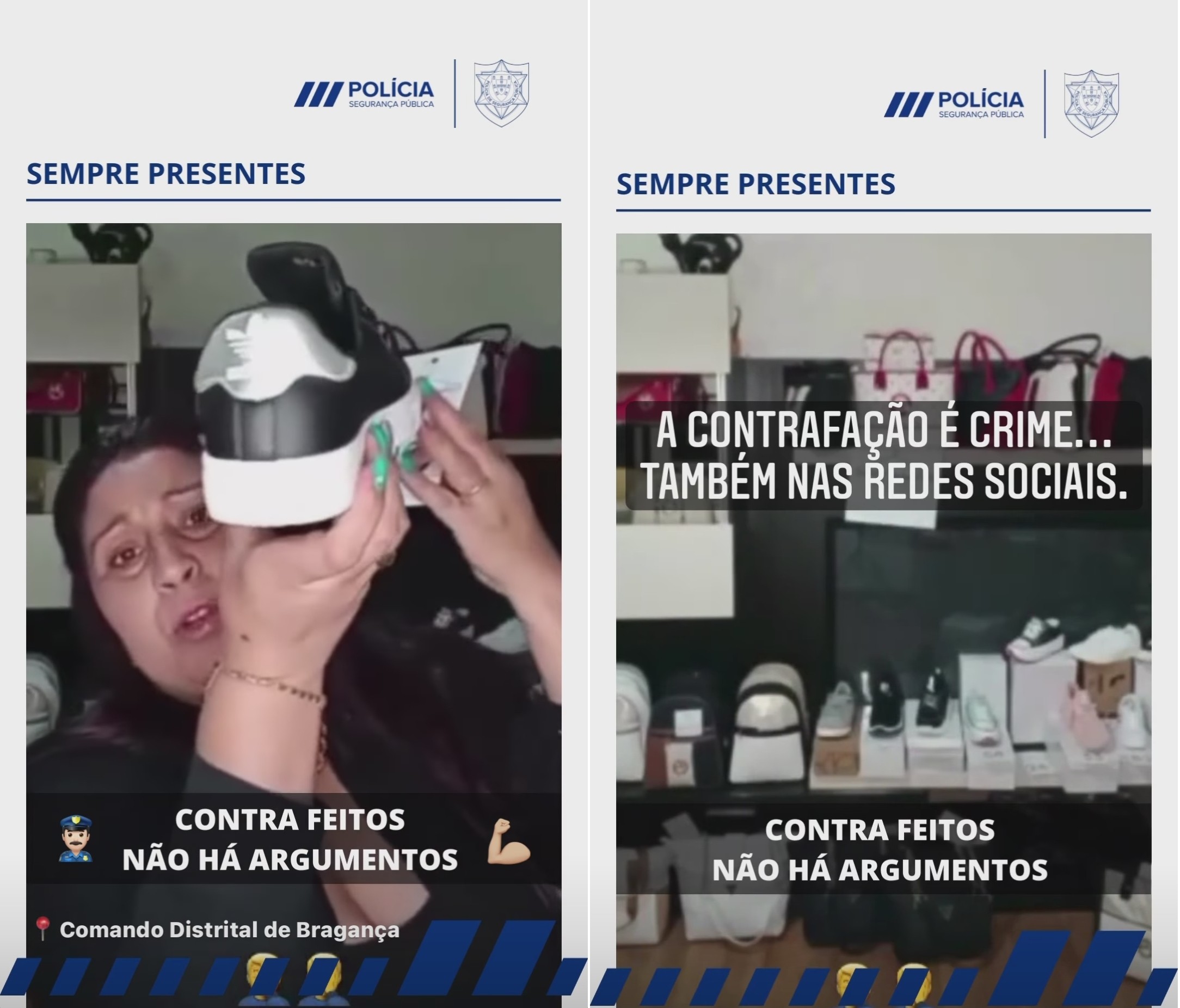 Casal detido pela PSP quando fazia direto de vendas no Facebook