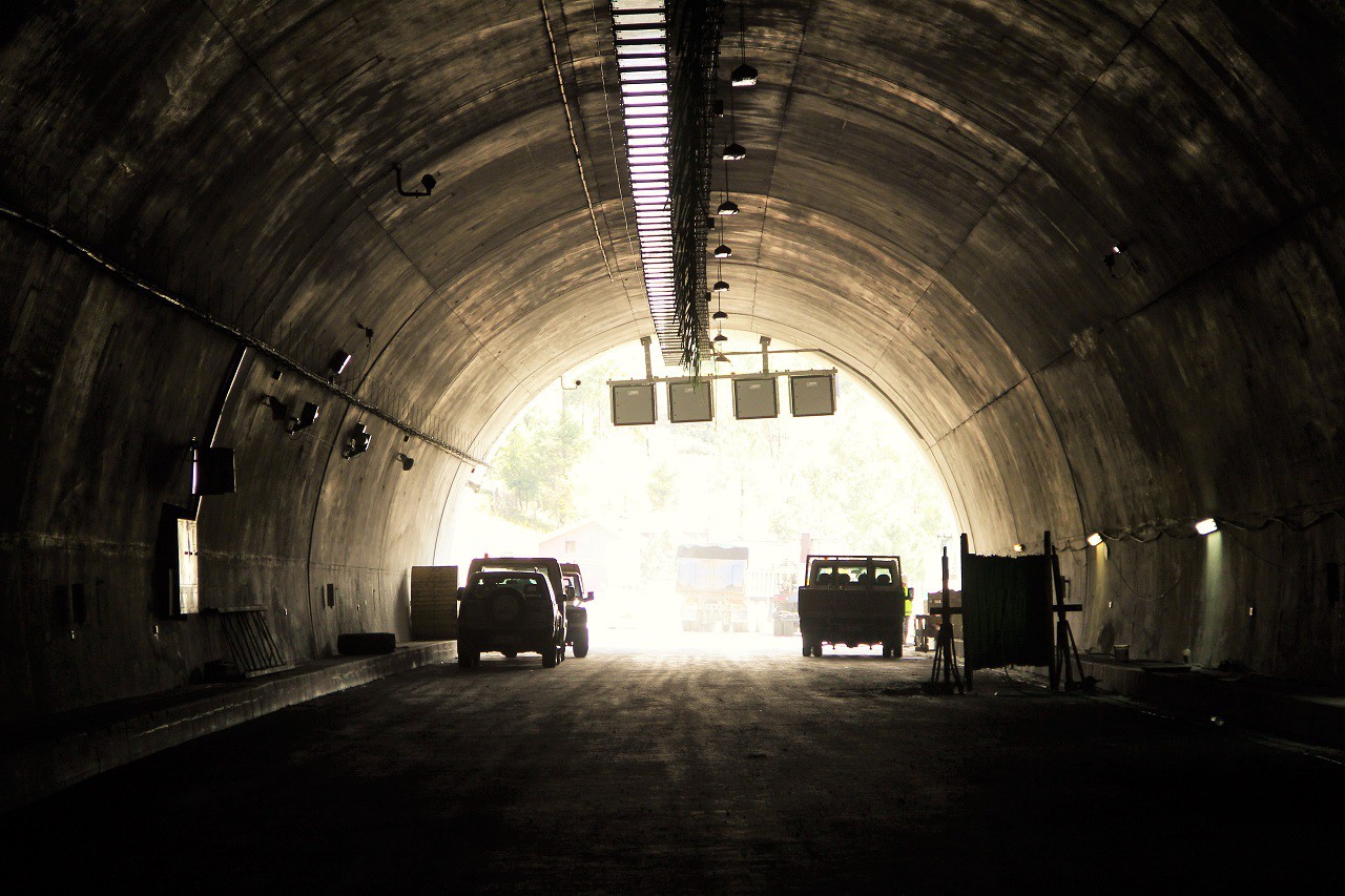 A primeira travessia, em vídeo, do Túnel do Marão