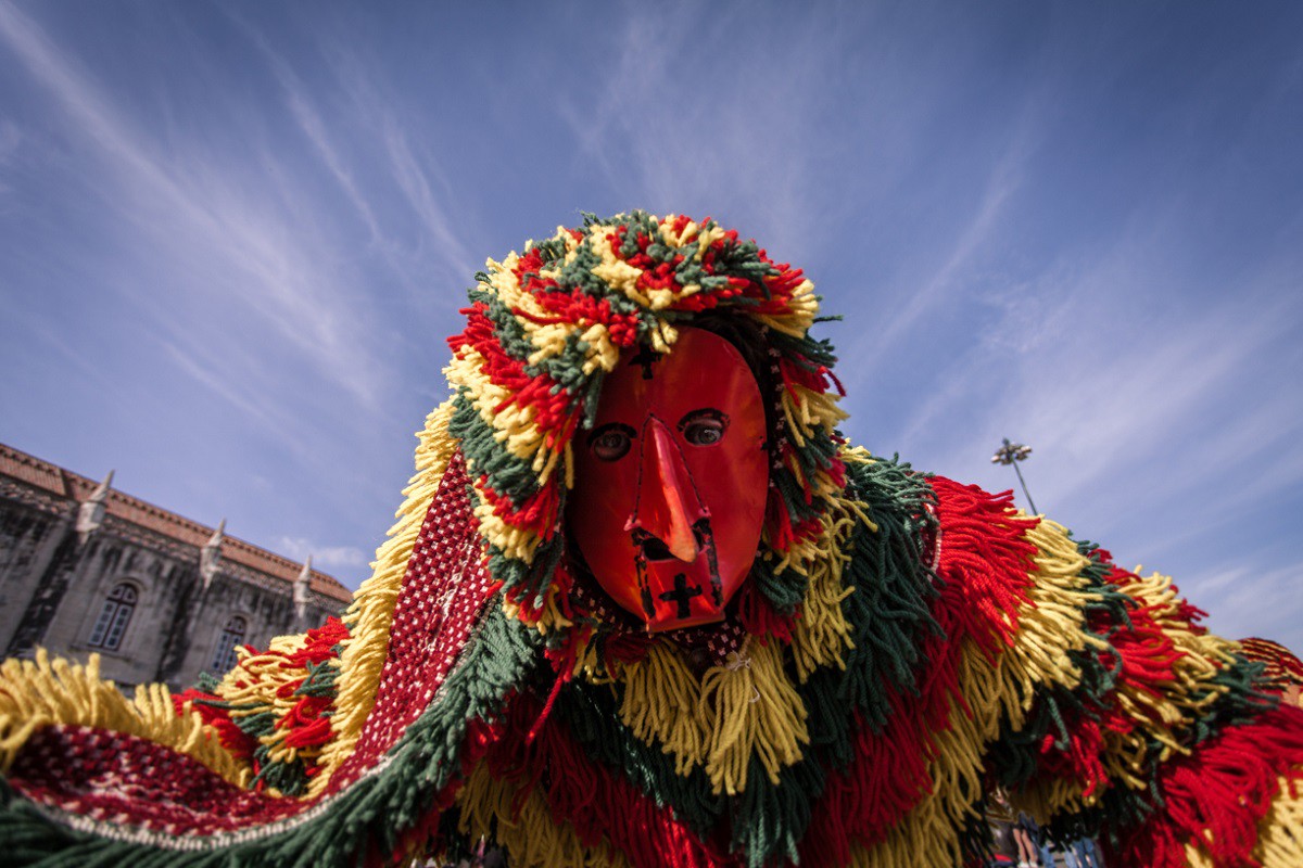 Caretos de Trás-os-Montes no Festival Internacional da Máscara Ibérica